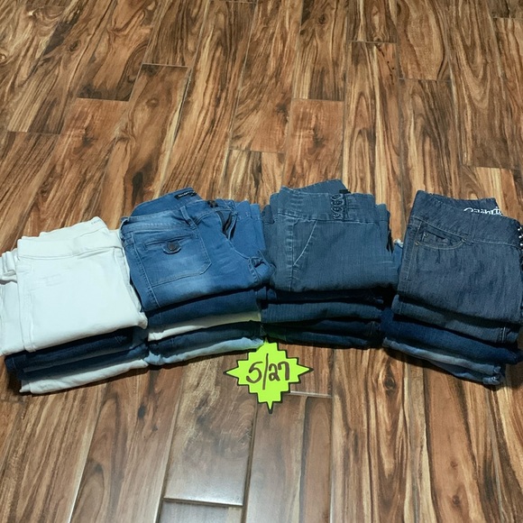 Huge reseller lot of 20 name brand jeans size 5/27 - Picture 2 of 6